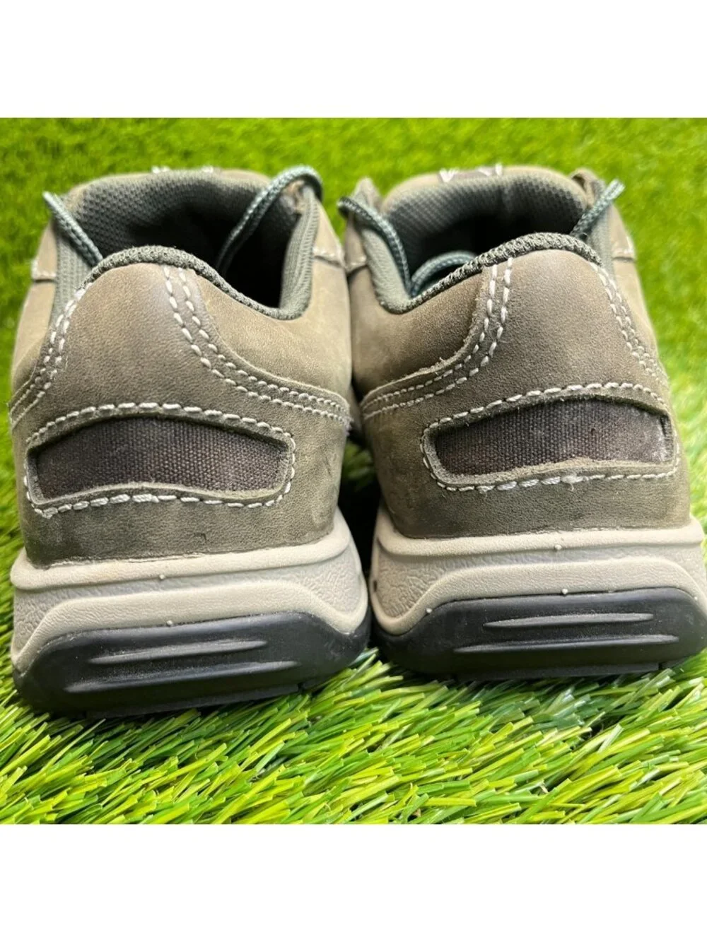 Red Wing ComfortPro Womens Size 5.5 Green Leather Safety Toe Work Oxford Shoes